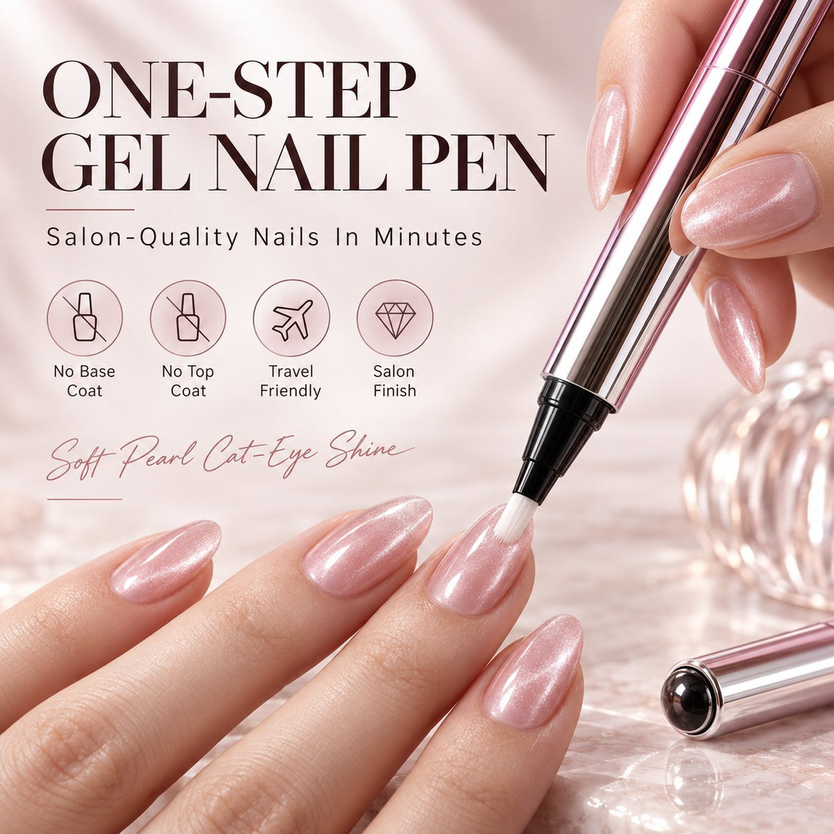🔥LAST DAY SALE ONLY!! ✨BUY 1 GET 1 FREE!!!🔥 One-Step Gel Nail Pen – Salon-Quality Nails In Minutes💅