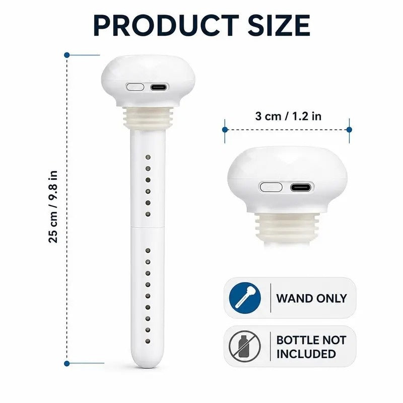 🔥LAST DAY SALE 49% OFF💧✨ Mini Travel Humidifier – Turn a Water Bottle Into a Personal Humidifier