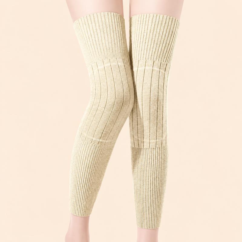 🔥 New Autumn/Winter Thermal Knee Warmers – Fleece-Lined, Thickened, and Extended
