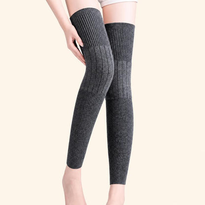 🔥LAST DAY SALE 49% OFF✨🔥 New Autumn/Winter Thermal Knee Warmers – Fleece-Lined, Thickened, and Extended