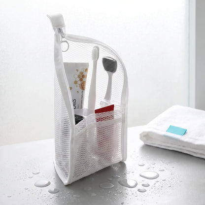 🔥LAST DAY SALE ONLY!! ✨BUY 1 GET 1 FREE!!!🔥Mesh Zipper Toiletry Storage Pouch - Multi-Pocket Travel Cosmetic Organizer Bag