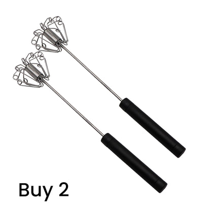 ⚡Buy 1 Get 1 Free⚡Stainless Steel Hand Egg Beater | Effortless Whisking – No Batter Splatter, Dishwasher Safe & Built to Last
