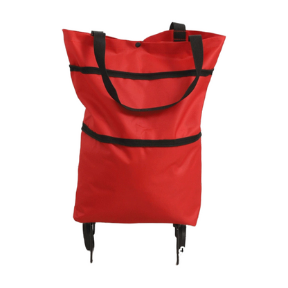 📢📢50% OFF !! ⏰2-in-1 Foldable Shopping Cart