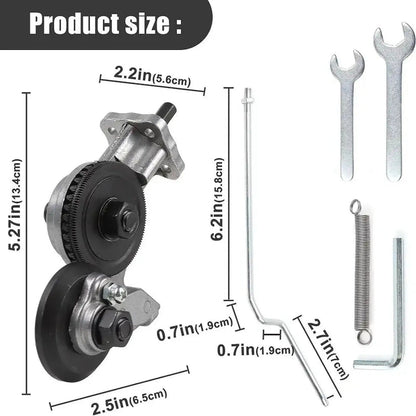 Electric Drill Plate Cutter Attachment | Portable Metal Sheet Shear Nibbler